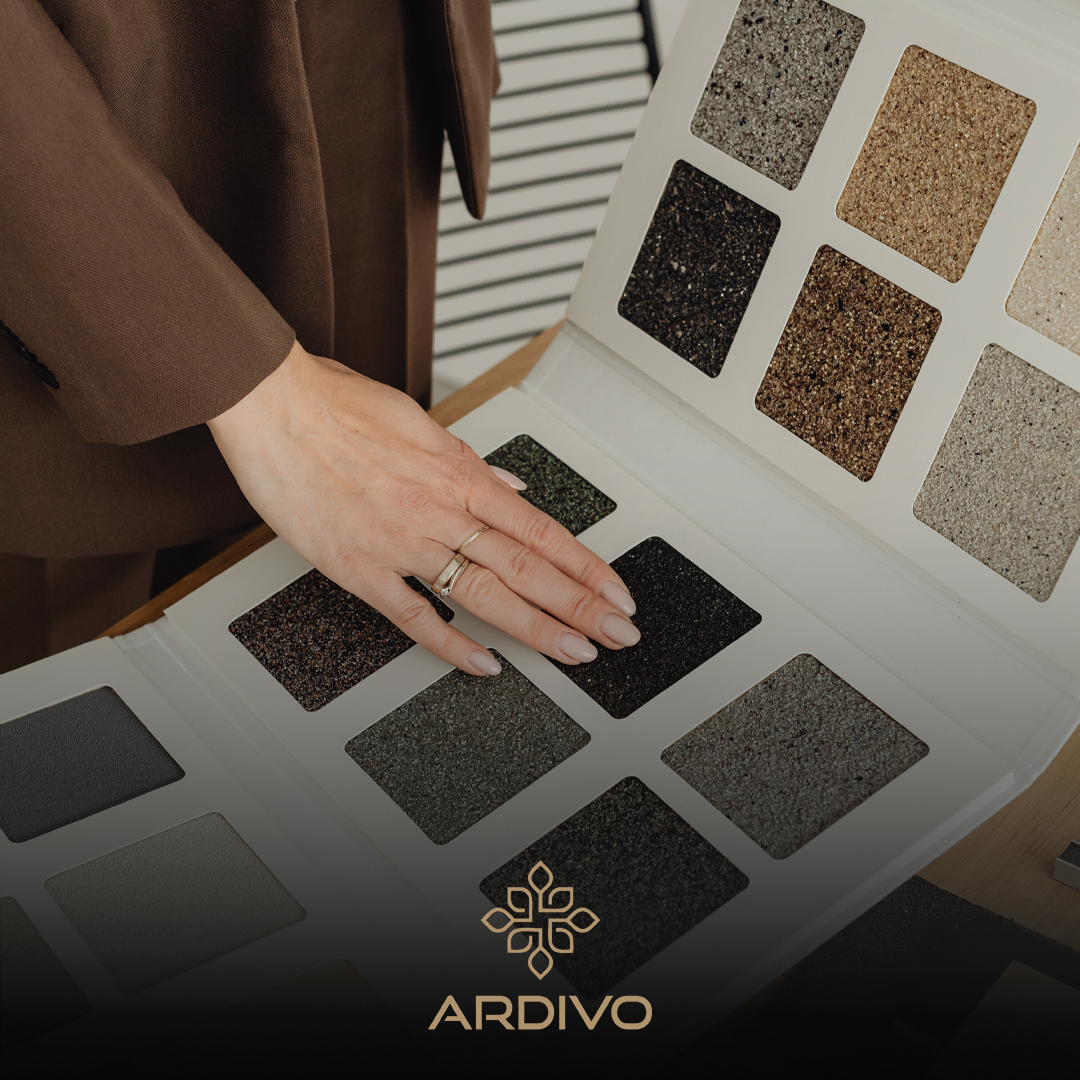 الخامات المستخدمة في تنفيذ ديكور داخلي